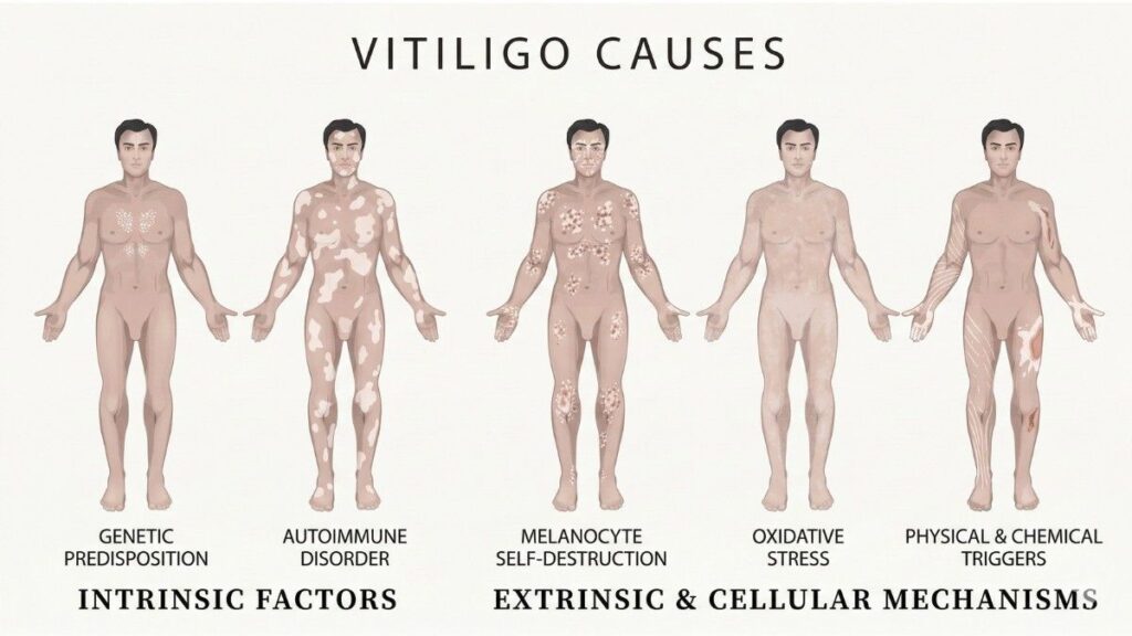 Vitiligo Causes